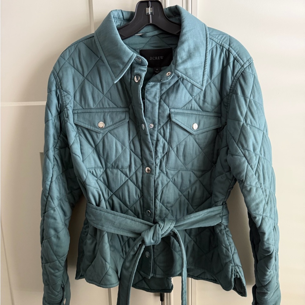 J. Crew Women's Quilted Utility Jacket -
